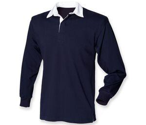Front Row FR109 - Kids Classic Rugby Shirt Navy