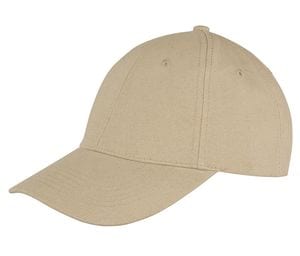 RESULT RC081 - Memphis Brushed Cotton Low Profile Cap Khaki