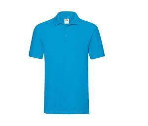 Fruit of the Loom SC385 - Premium Polo (63-218-0) Azure Blue