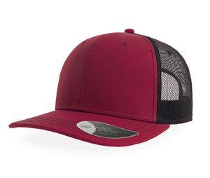 Atlantis AT212 - Trucker cap Cardinal / Black