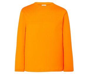 JHK JK160K - Children's long-sleeved t-shirt Orange