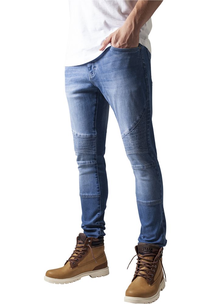 Urban Classics TB1436C - Slim Fit Biker Jeans