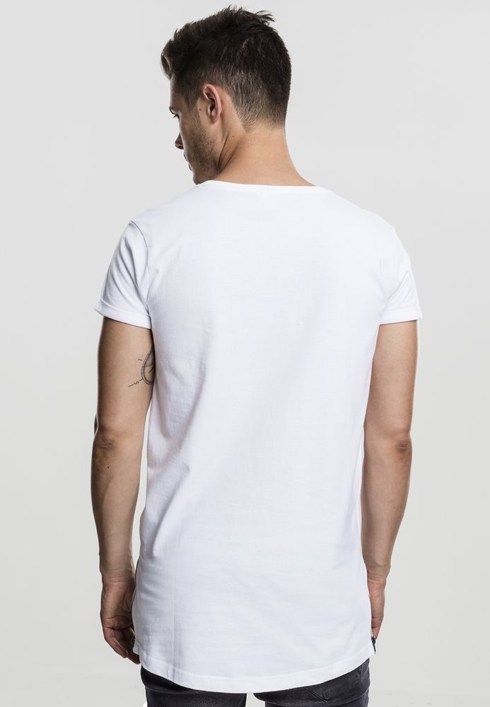 Urban Classics TB1225C - Long Shaped Side Zip Tee