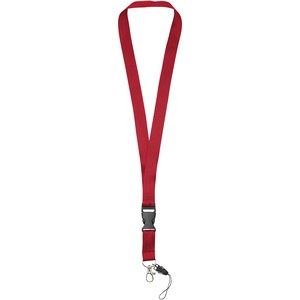 PF Concept 102508 - Sagan phone holder lanyard with detachable buckle Red