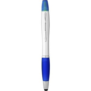 PF Concept 106581 - Nash stylus ballpoint pen and highlighter Silver