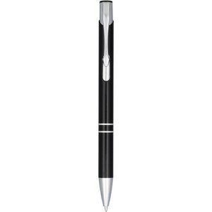 PF Concept 107163 - Moneta anodized aluminium click ballpoint pen Solid Black