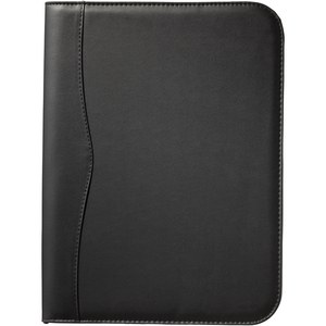 PF Concept 119986 - Ebony A4 zippered portfolio Solid Black