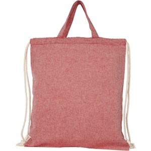 PF Concept 120459 - Pheebs 150 g/m² recycled drawstring bag 6L Heather Red