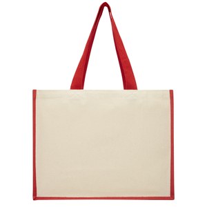 PF Concept 210701 - Varai 320 g/m² canvas and jute shopping tote bag 23L