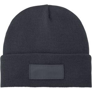 Elevate Essentials 38676 - Boreas beanie with patch Storm Grey