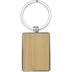 PF Concept 118126 - Neta bamboo rectangular keychain Natural