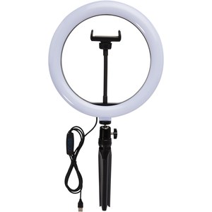 PF Concept 124248 - Studio ring light for selfies and vlogging with phone holder and tripod
