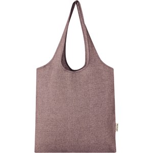 PF Concept 120641 - Pheebs 150 g/m² recycled cotton trendy tote bag 7L Heather Maroon