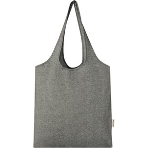 PF Concept 120641 - Pheebs 150 g/m² recycled cotton trendy tote bag 7L Heather Black