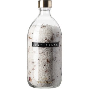 WELLmark 126307 - Wellmark Just Relax 500 ml bath salt - roses fragrance Transparent clear
