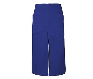 VELILLA V4209 - TABLIER LONG AVEC OUVERTURE ET POCHES Royal Blue