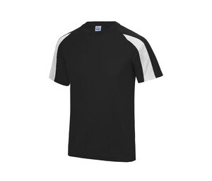 JUST COOL JC003 - CONSTRAST COOL T Jet Black / Arctic White
