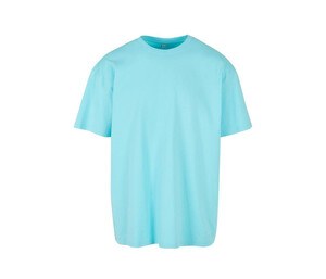 Build Your Brand BY102 - Oversized T-shirt Beryl Blue