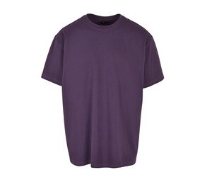Build Your Brand BY102 - Oversized T-shirt Purple Night