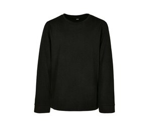 BUILD YOUR BRAND BY135 - KIDS LONGSLEEVE Black